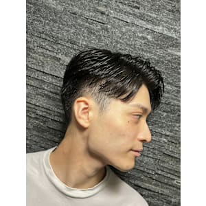 ナチュラルセンター分け