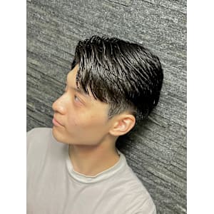 ナチュラルセンター分け