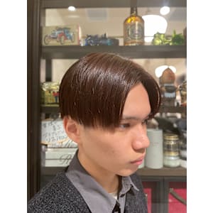 マッシュヘア×ダークブラウン - ヒロ銀座 バーバーショップ 札幌本店【HIRO GINZA BARBER SHOP】【ヒロギンザ バーバーショップ サッポロホンテン】掲載中