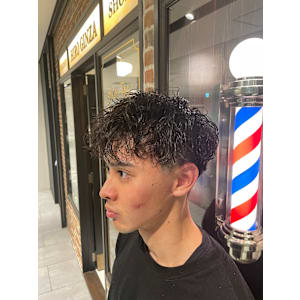 緩めツイストパーマ