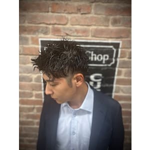 ツーブロピンパーマ