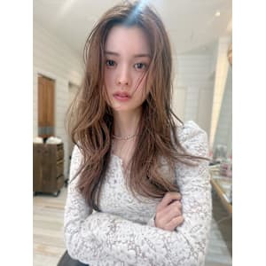 渋谷/チェリーブラウン/大人可愛い/フェザーパーマ/ボブ