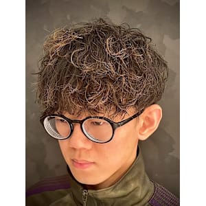 スパイラルパーマ