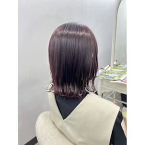 ミディアムボブ/サンセット