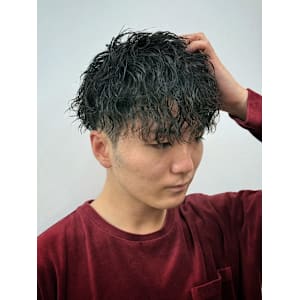 縦落ちスパイラルパーマ