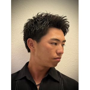 アップバングスタイル