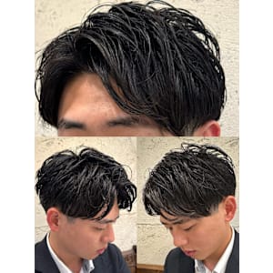 センターパート×ワンカール