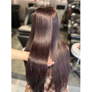 ななせ/ダークラベンダー/艶カラー/透明感カラー