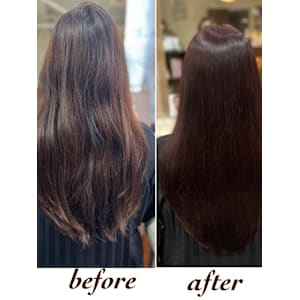 【美髪整形】異次元の最新髪質改善☆髪質改善カラー