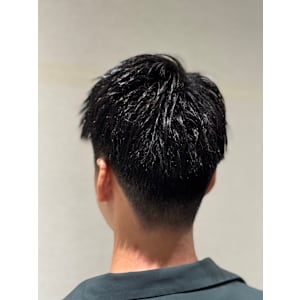 ツーブロックショート