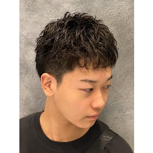 ナチュラル無造作ヘア