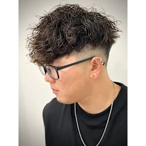 スペインカール×フェード