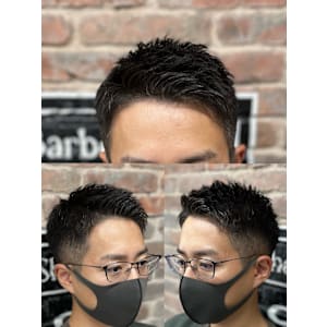 ビジネスアップバングスタイル