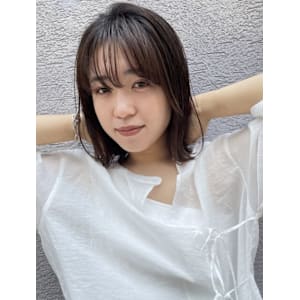 ショコラベージュ/大人ふんわりボブ