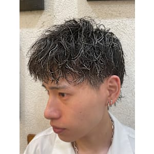 ショートスタイル×ツイストスパイラルパーマ