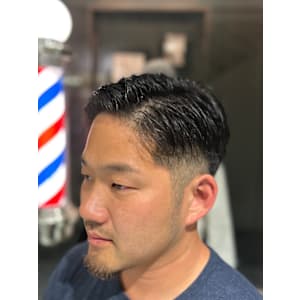 七三フェード - ヒロ銀座BARBER SHOP 名古屋本店【ヒロギンザバーバーショップナゴヤホンテン】掲載中
