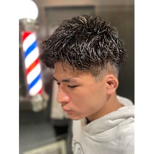 ショートスタイル×ピンパーマ