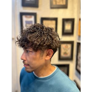 パーマ×スペインカール