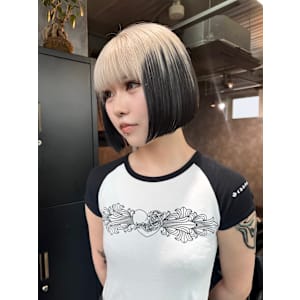 ルーツカラー　デザインカラー　ハイトーン　表参道/原宿 - Null 表参道本店 デザインカラー/ダブルカラー【ヌル】掲載中