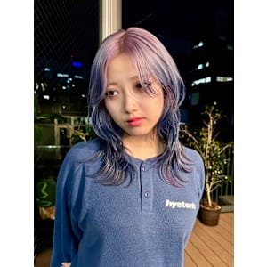 ルーツカラー　デザインカラー　ハイトーン　表参道/原宿 - Null 表参道本店 デザインカラー/ダブルカラー【ヌル】掲載中