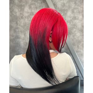 ルーツカラー　デザインカラー　ハイトーン　表参道/原宿 - Null 表参道本店 デザインカラー/ダブルカラー【ヌル】掲載中