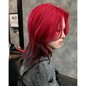 ルーツカラー　デザインカラー　ハイトーン　表参道/原宿 - Null 表参道本店 デザインカラー/ダブルカラー【ヌル】掲載中