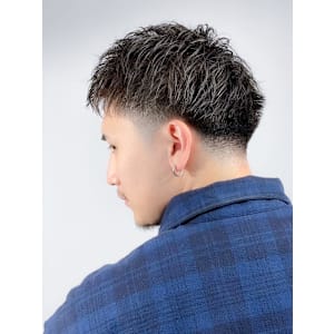 スパイキーショート×フェード