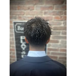 ツーブロピンパーマ