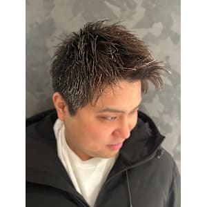 アップバングショート