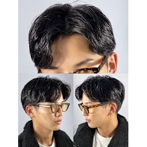 ビジネスショート×ニュアンスパーマ