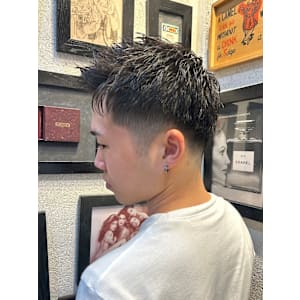 ベリーショートツーブロック