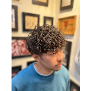 パーマ×スペインカール
