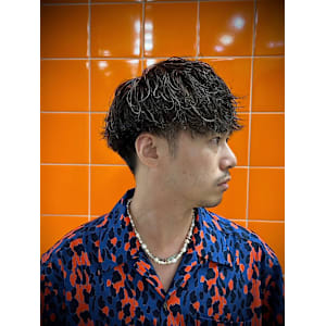 ツーブロ刈り上げパーマ - HIRO GINZA BARBER SHOP 川崎【ヒロギンザ バーバーショップ カワサキ】掲載中