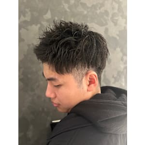 アップバングスタイル