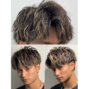 センターパート×メッシュカラー - ヒロ銀座ヘアーサロン神田店【ヒロギンザヘアーサロンカンダテン】掲載中