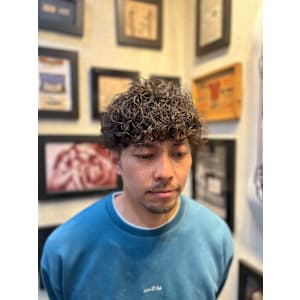 パーマ×スペインカール