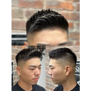 フェザーアップ×スキンフェード