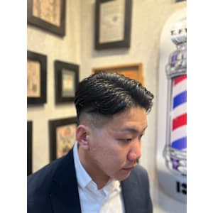 七三ビジネススタイル×フェード