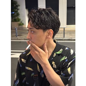 夏のモテ髪メンズパーマスタイル