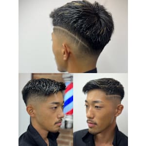 フェザーアップ×スキンフェード×レザーアート - ヒロ銀座ヘアーサロン 麻布乃木坂 六本木駅前店【ヒロギンザヘアーサロンアザブノギザカロッポンギエキマエテン】掲載中