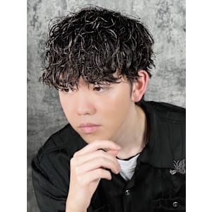 マッシュスパイラルパーマ