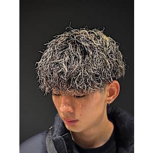 スパイラルメッシュマッシュフェード