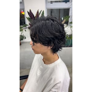 ナチュラルグランジ風パーマ