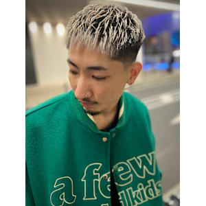 スキンフェード×ホワイトカラー　梅田　大阪　バーバー　理容室 - HIRO GINZA BARBER SHOP 横浜【ヒロギンザ バーバーショップ ヨコハマ】掲載中