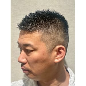 ミドルフェードスタイル - HIRO GINZA BARBERSHOP 飯田橋神楽坂店【ヒロギンザバーバーショップ イイダバシカグラザカテン】掲載中