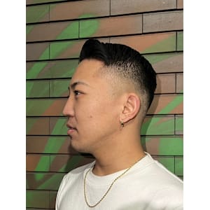 サイドパート×ハイスキンフェード - HIRO GINZA BARBERSHOP 飯田橋神楽坂店【ヒロギンザバーバーショップ イイダバシカグラザカテン】掲載中
