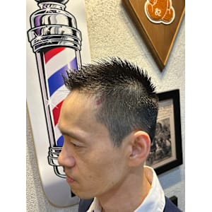 ソフトモヒカン - HIRO GINZA BARBERSHOP 飯田橋神楽坂店【ヒロギンザバーバーショップ イイダバシカグラザカテン】掲載中