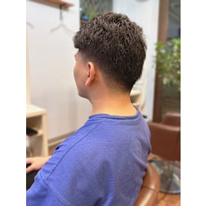  ★メンズ スタイル名：men'sメンズカットツーブロビジネ