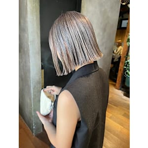 ボブ/ハイトーンベージュ