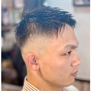 【ナチュラル束感 × フェード】品良くキマる爽やかショ➖ト